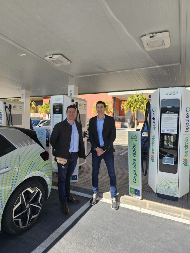 ESTACION RECARGA ULTRARRAPIDA REGION SANTOMERA SOSTENIBILIDAD ENERGIA EVOLUCION