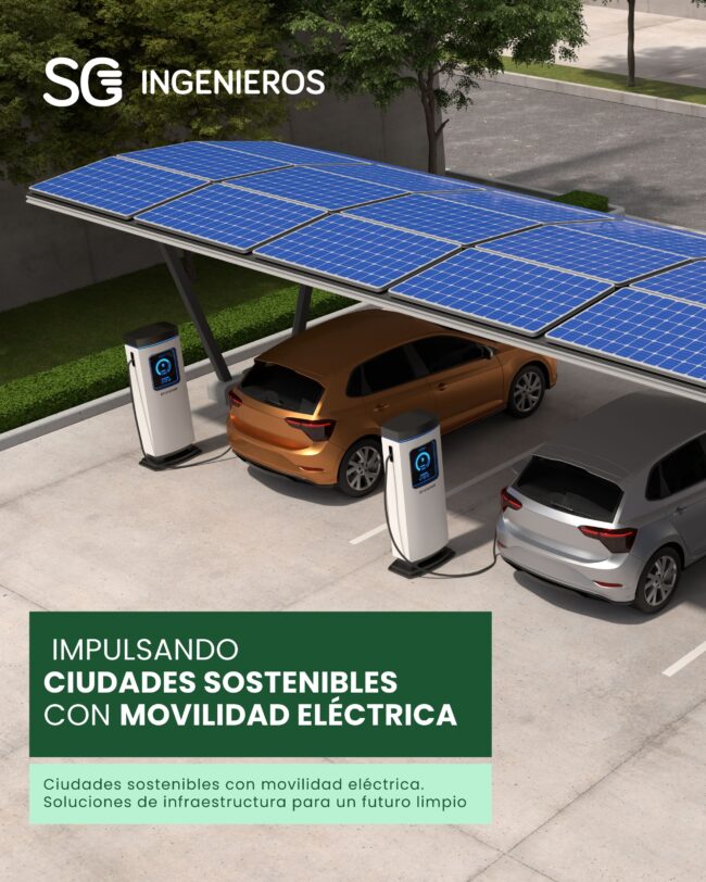 ENERGIA FOTOVOLTAICA SOSTENIBLE OPTIMIZAR RECURSOS MOVILIDAD SG INGENIEROS PROJECTS
