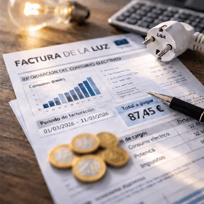 SUBIBA FACTURA LUZ AHORRO SG INGENIEROS PROJECTS